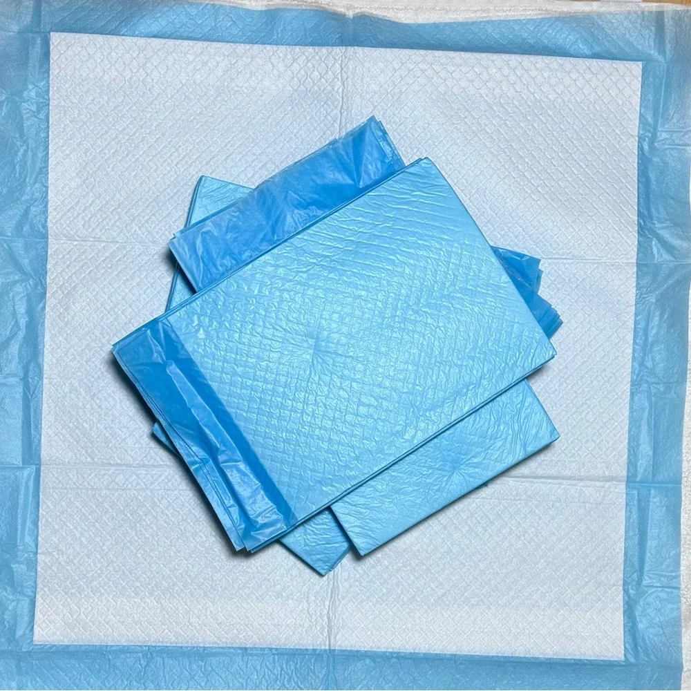 Blue Disposable Pet Training Pads